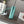 Loewe Small Pebble Hobo Light Blue Smooth Calfskin
