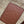 Loewe Pochette Slit en raphia beige et veau marron