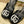 GG CRYSTALS PLATFORM PUMPS BLACK CALFSKIN