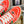 SNEAKER IN ROSE RED MIX COLORFUL CALFSKIN