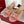 GC Horsebit Slide Pink Canvas Cowhide 292407
