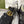 GC 25 Gold Double G Sandal Black Rubber 292430
