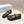 Loewe Campo Mary Jane Ballerina Flat in pelle di mucca mogano