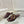 Loew Petal Buckle Sandals Burgundy Leather 881322
