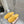 Miu Slippers Dark Yellow Wool Fabric