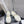 CC 26s Mary Jane Loafers White Lambskin 762896