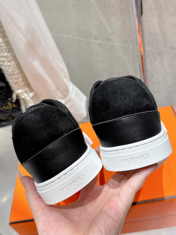 Sneaker HM Get in pelle scamosciata nera 204752