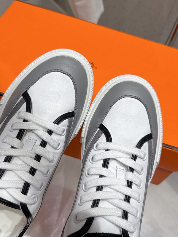 HM Get Sneaker Multicolore Blanc Calfskin 204754