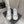 CC Sneaker Silver cowhide 204659