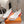 HM Lift Slip-On Sneaker White Red Brown Fabric Suede 608250
