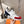 HM Lift Slip-On Sneaker White Red Dark Blue Fabric Suede 608252