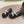 CC 26s Platform Mules Black White Lambskin 916989
