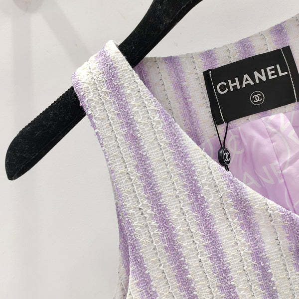 CC Gilet Rinfrescante Viola Bianco Poliestere 215765