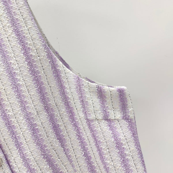 CC Gilet Rinfrescante Viola Bianco Poliestere 215765