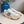 Baskets décontractées VT 25S Blanc Bleu Cuir de vachette Daim 563097