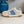 Baskets décontractées VT 25S Blanc Bleu Cuir de vachette Daim 563097