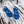 Sandali CC in pelle di agnello blu 144532