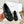 CC 25 Kangpeng Ballet Flats Black Leather 300172