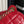 24K Camera Bag Red Calfskin Gold Hardware