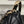 Sac à main CC Coco Crush en cuir de caviar noir