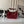 Chanel 2025 Hobo Bag 31cm Red Suede With Gold Hardware 320285