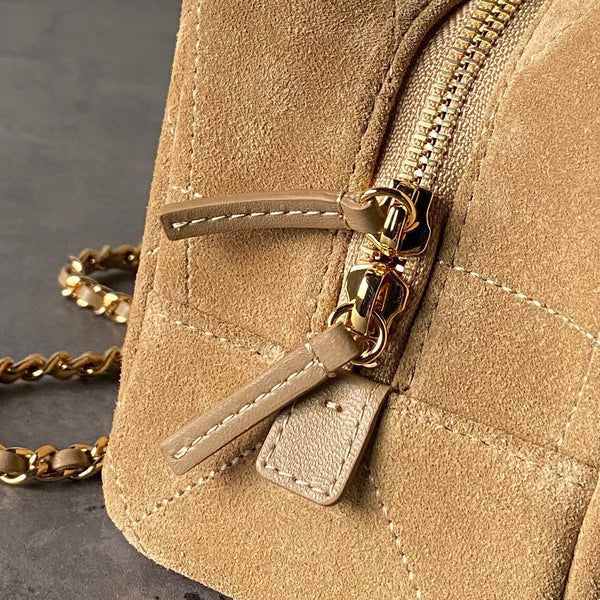 CC 2026 Bowling Bag 32cm Suede Leather