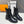 LV Citizen Flat Ranger Boot in pelle di vitello nera liscia