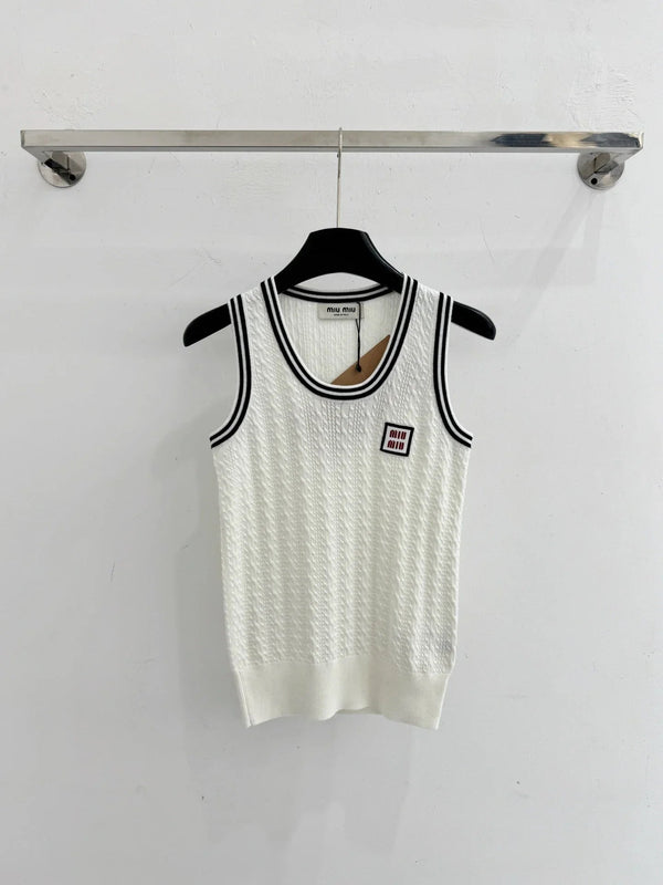 Miu 2026 Knit Vest Wool 642706
