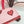 HM Rodeo Robeo Heart PM Charm Pink mix Chocolate Lambskin