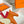 HM Rodeo Pegase PM Charm Red Orange Cream Lambskin