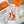 HM Rodeo Pegase PM Charm Red Orange Cream Lambskin