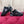 DC 24 Portofino Sneakers Black Digital-Print Sheepskin & Crown Embroidery 100859