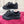 Chaussures de sport décontractées DC 25 cuir de vachette noir et maille 232263