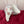 DC 25 Portofino Vintage Sneakers Pink White Cowhide & Rhinestone Silk 333877