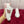 DC 25 Portofino Vintage Sneakers Pink White Cowhide & Rhinestone Silk 333877