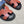 HM Men's Chypre Slide Brown Blue Cowhide 542932