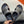 HM Oran H Slippers in Gray Cowhide 735234