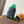 Borsa a tracolla LV Mini Avenue PM 12 cm in tela Monogram Eclipse verde bambù nera