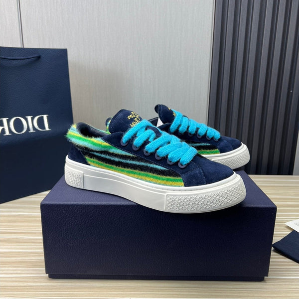 CD B33 SNEAKER NAVY SUEDE AND FABRIC