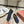 LP hollow knit ballet flats dark blue fabric 379029