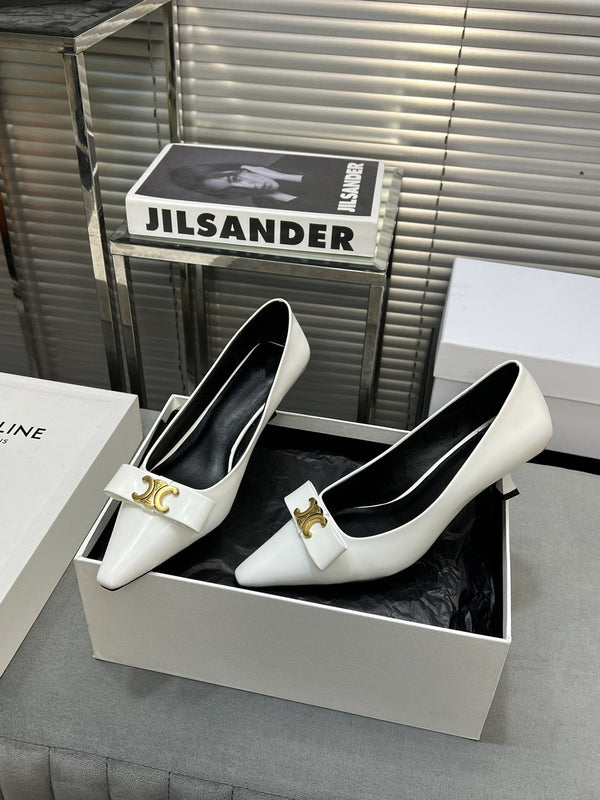 cl pumps 50 vitello bianco