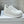 BLOCK SNEAKERS WITH WEDGE OUTSOLE IN CALFSKIN OPTIC WHITE