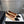 ALAIA PUMP 1 CM IN BEIGE SUEDE MIX BLACK CALFSKIN