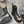CHUNKY BOOTS IN BLACK MIX BRONZE SMOOTH CALFSKIN