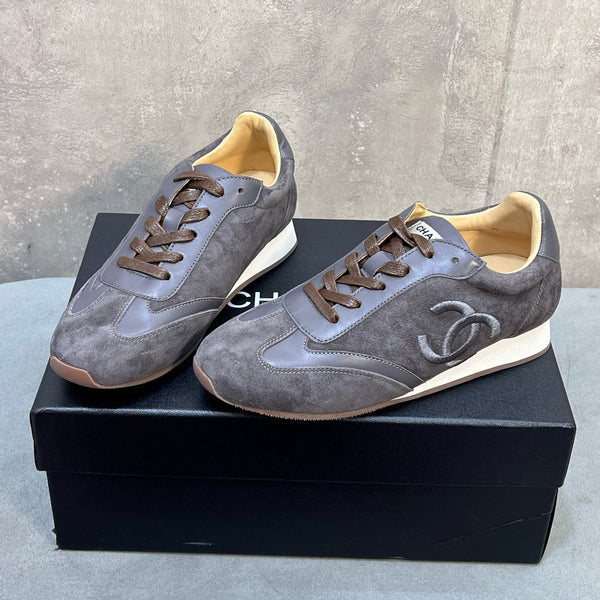Baskets CC 26P Daim Gris-Violet 682523