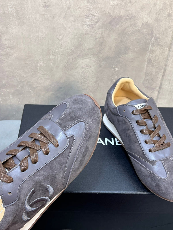 Baskets CC 26P Daim Gris-Violet 682523