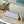 SIDE TRUNK 21 IN GRAY CREAM MONOGRAM TRIANON CANVAS GOLD HARDWARE