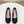 ROCKSTUD PATENT LEATHER BALLERINA IN BLACK SILK
