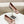 ROCKSTUD PATENT LEATHER BALLERINA IN LIGHT PINK SILK