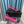 slingback 65 tweed rosa scuro grosgrain nero